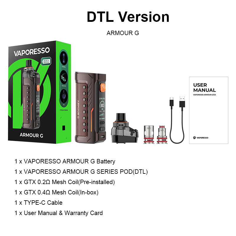 Vaporesso Armour G Pod Mod Kit