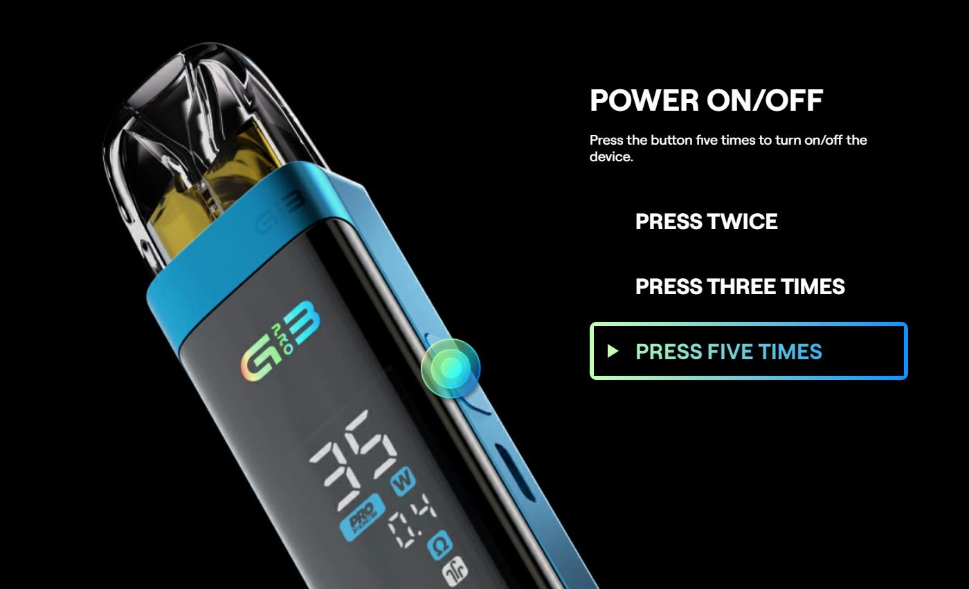 UWELL Caliburn G3 Pro Pod System Kit 1000mAh 3ml